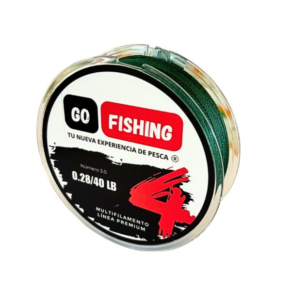 Multifilamento 0,28 - 40 lb - 100M - (Verde oscuro)
