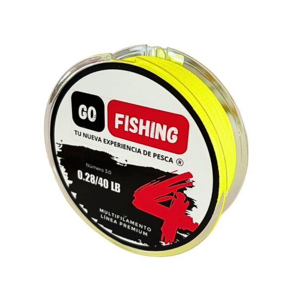 Multifilamento 0,28 - 40 lb - 100M - (Amarillo)