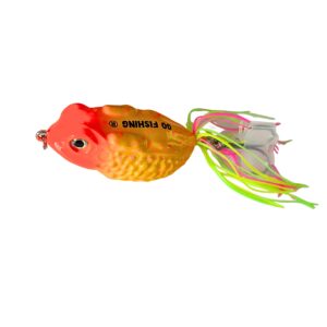 Rana dura - NARANJA con AMARILLO