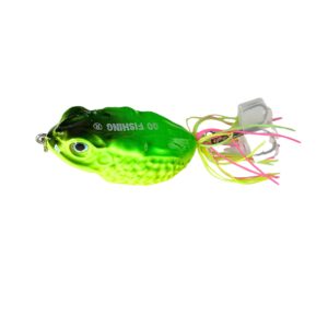 Rana dura - VERDE con atigrado NEGRO