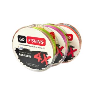 200 m - Multifilamento 0,26 - 33 lb (Multicolor)